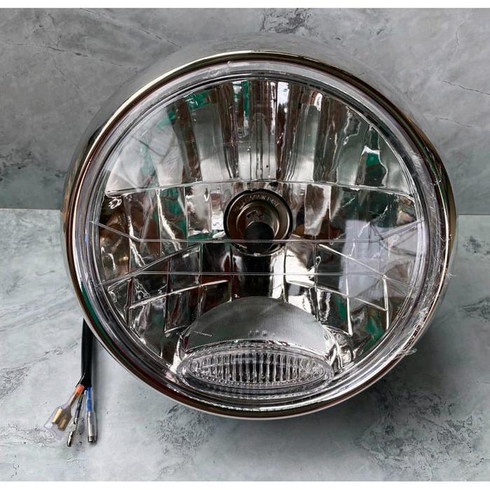 REFLEKTOR BATOK LAMPU DEPAN SUZUKI THUNDER 125 KEDOK REFLEKTOR LAMPU DEPAN MODEL VIXION OLD