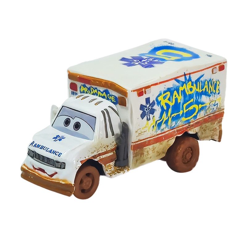 Car Damage Repair Pixar Cars 3 2 Lightning McQueen Airplane Miss Fritter Frank Mater Children Toy