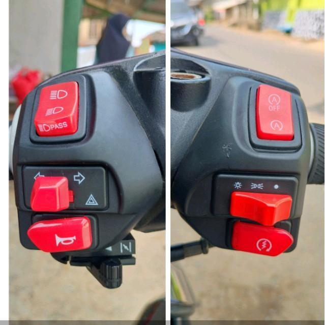 SAKLAR MIO VIETNAM KIRI KANAN SET PLUS HAZARD HOLDER SAKLAR HAZARD MIO SOUL MIO SPORTY MIO J MIO M3