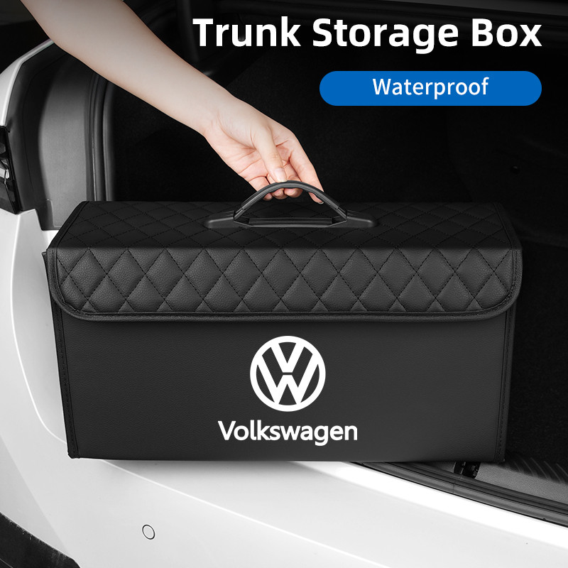 Car Trunk Storage Box Organizer Stowing Tidying Container Bag For Volkswagen VW Scirocco Beetle Golf