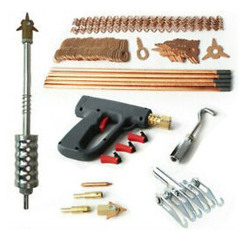 86 Pcs/set Spot Welder Dent Puller Kit Spot Welder Straighten Dent Remover Dent Repair Removal