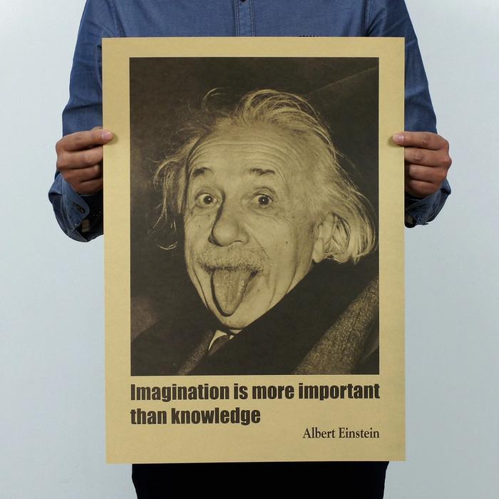 Poster Dinding / Wall Poster (Ahli Fisika, Albert Einstein)