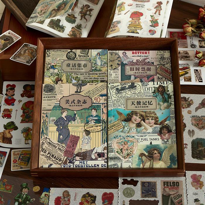 Sticker Book Vintage Garden JMYM ALAT TULIS SENANG