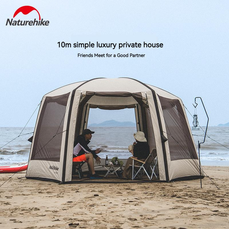 Naturehike Cloud Nest Hexagonal Pergola Inflatable Tent Dome Tent Air Shelter Canopy Beach Camping