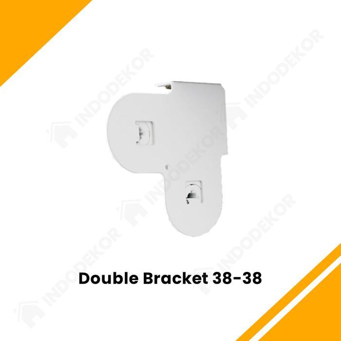 Double Bracket Roller Blind Sharp Point