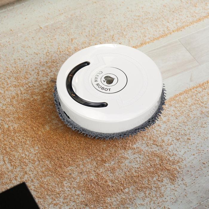 TERLARIS CLEAM Robot Pel Sapu Lantai Microfiber Intelligence Dust Mop - TDJ-08 SALE