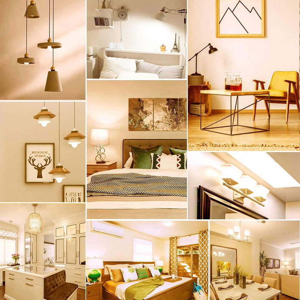 6pcs E26 E12 LED Bulb 20W 18W 15W 12W 9W 6W 3W Lampada LED Light AC 110V Bombilla Lighting Cold/Warm