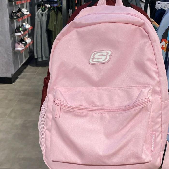 Tas ransel backpack Skechers pink tas sekolah large
