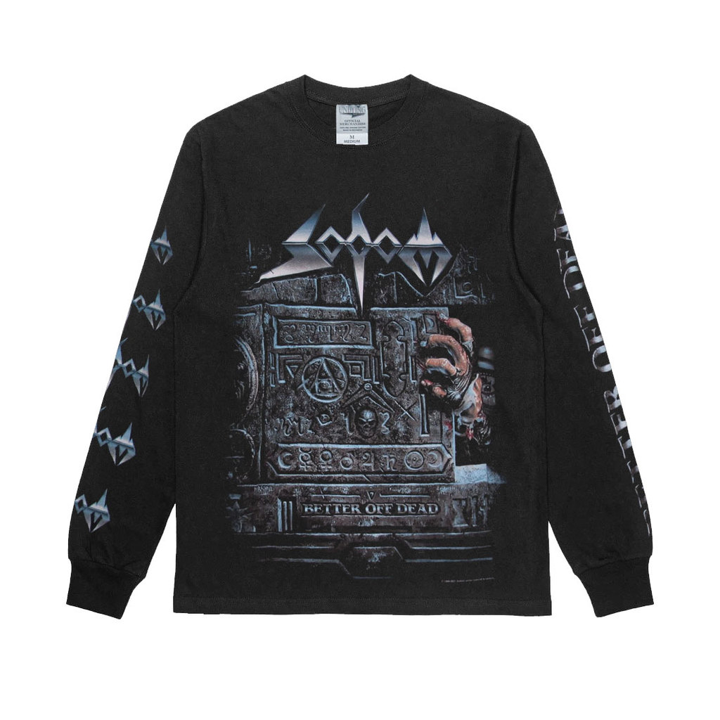 LONGSLEEVE - SODOM - Better Off Dead UNDYING kaos band thrash metal original