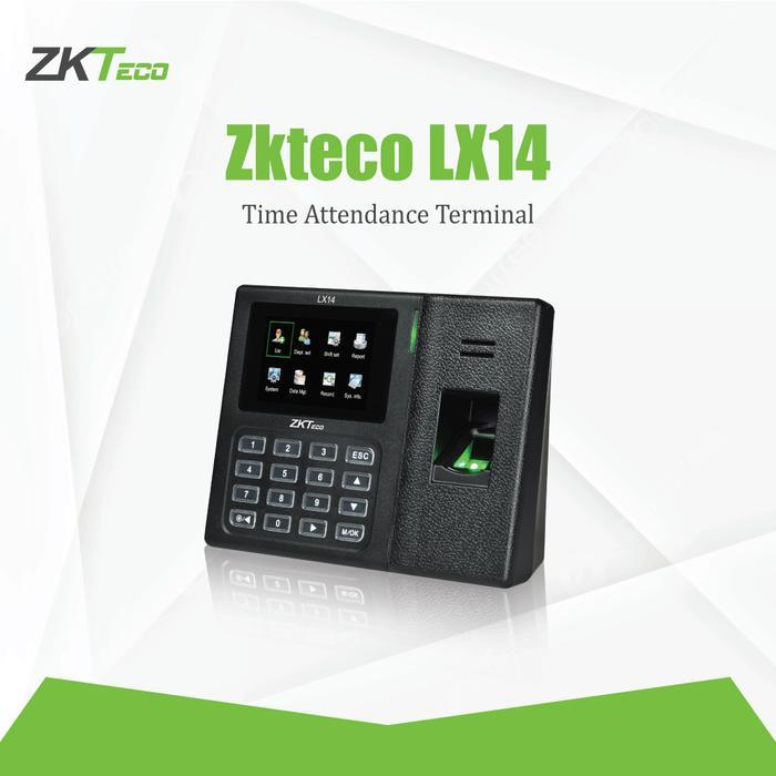 ZKTeco LX14 - Mesin Absensi Sidik Jari USB Data Transfer Standalone