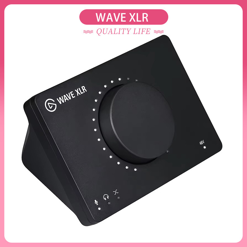 original Wave XLR - Audio Mixer audio controller Wave Link App 48 volts Clipguard Technology 75 db