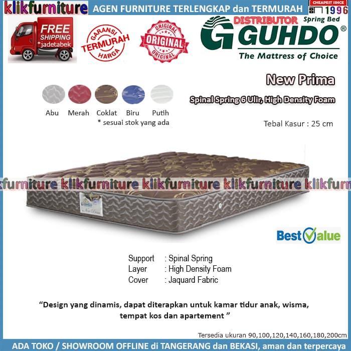 New Prima Atlantic Style(kasur 140x200) GUHDO Springbed