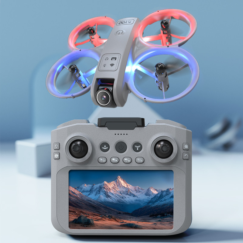 New K100 MAX GPS Large Screen Drone 8K 5KM Optical Flow HD Dual Camera Obstacle Avoidance Aerial