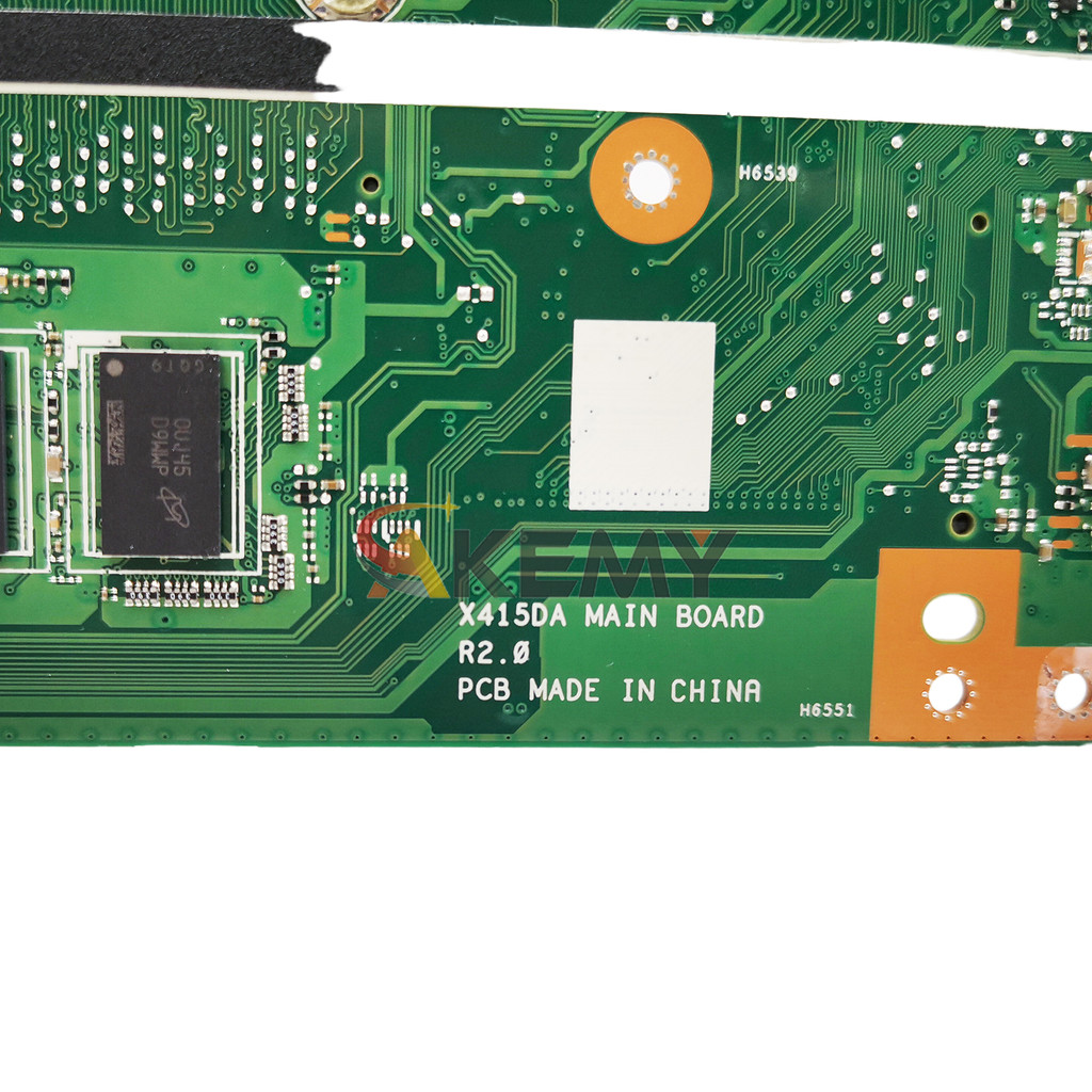X415DA Laptop Motherboard For ASUS VivoBook X415DAP FL8850D X415DA X415D Notebook Mainboard With R3