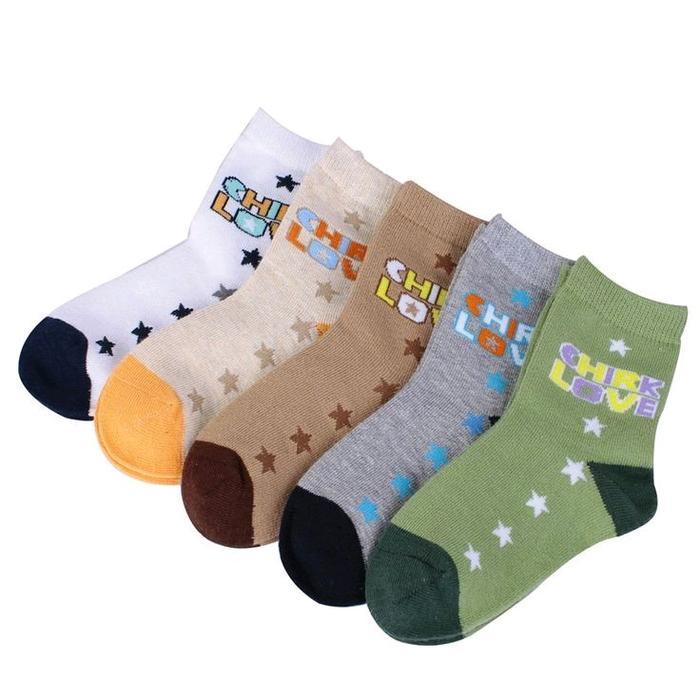 Grosir 12 Pasang Kaos Kaki Anak Tk Sd Motif