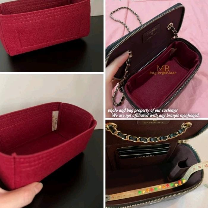 CC Vanity case mini rectangle size Bag Organizer