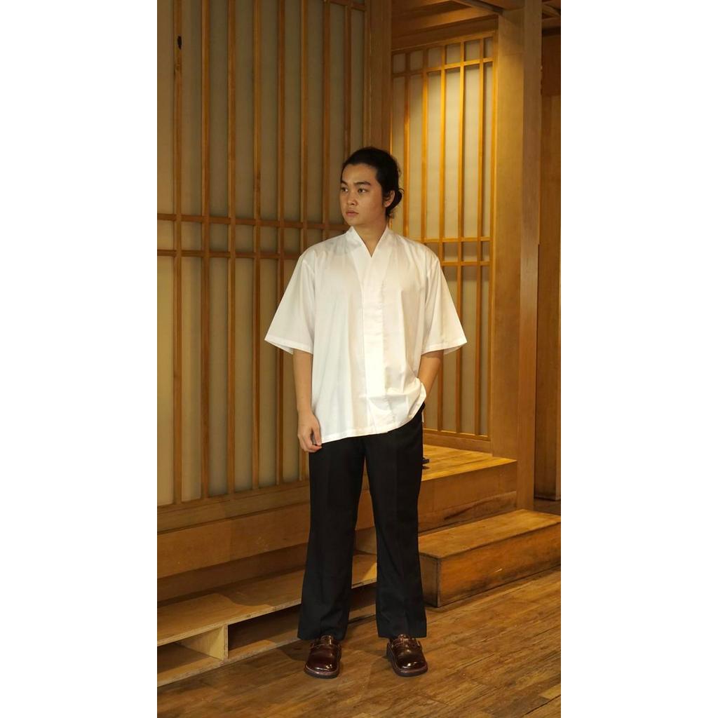 TERLARIS Kappabashi" Style Chef Jacket / Seragam Kitchen Unisex / Aksara Chef Jacket / Baju Chef /