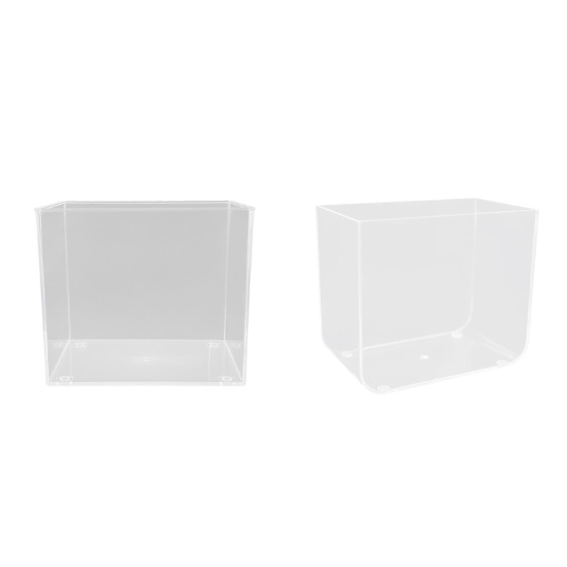 Plastic Fish Bowl Anti Slip Bottom Aquarium Aquatic Observation Fish Bowl
