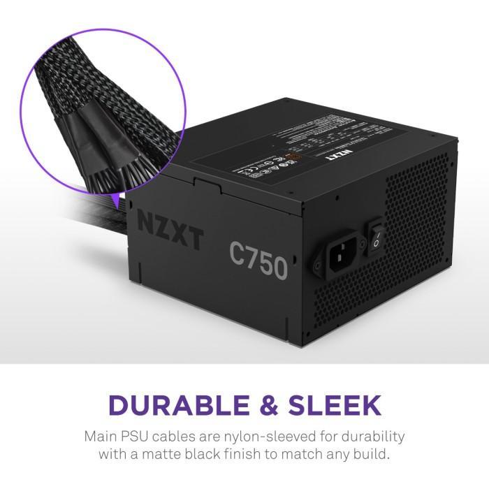 NZXT C750 750W Full Modular 80+ Gold Power Supply ATX