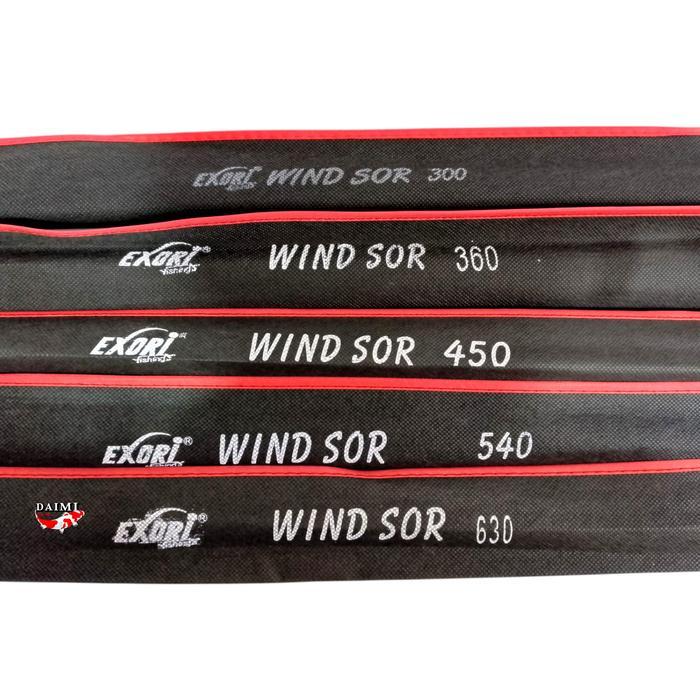 Joran Tegek Exori Wind Sor 300 360 450 540 630 Joran Pancing Tegek Carbon Hard