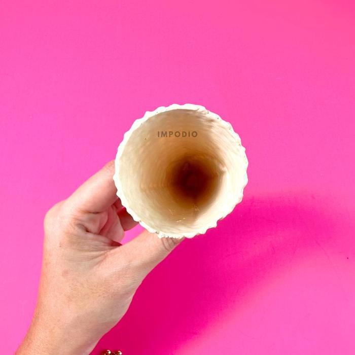 IMPODIO Ice cream display holder tempat cone es krim