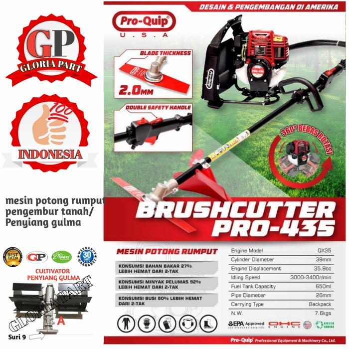 Mesin potong rumput 4Tak model HONDA GX435
