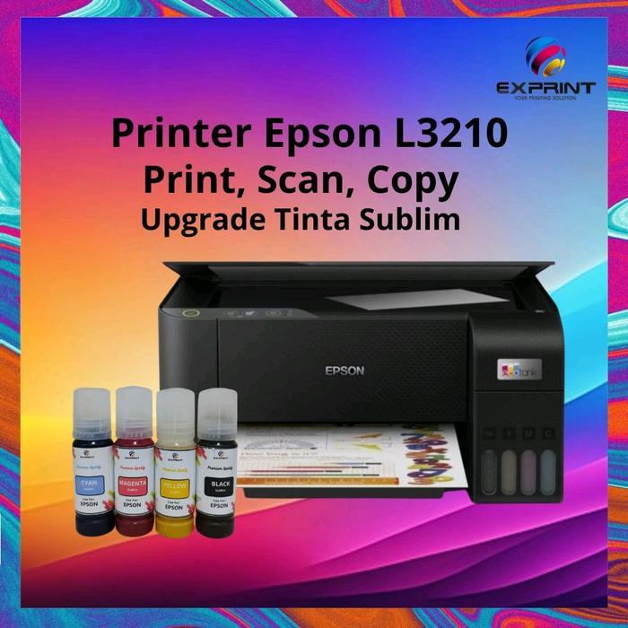 Printer Up Tinta Sublim (Epson L3210)