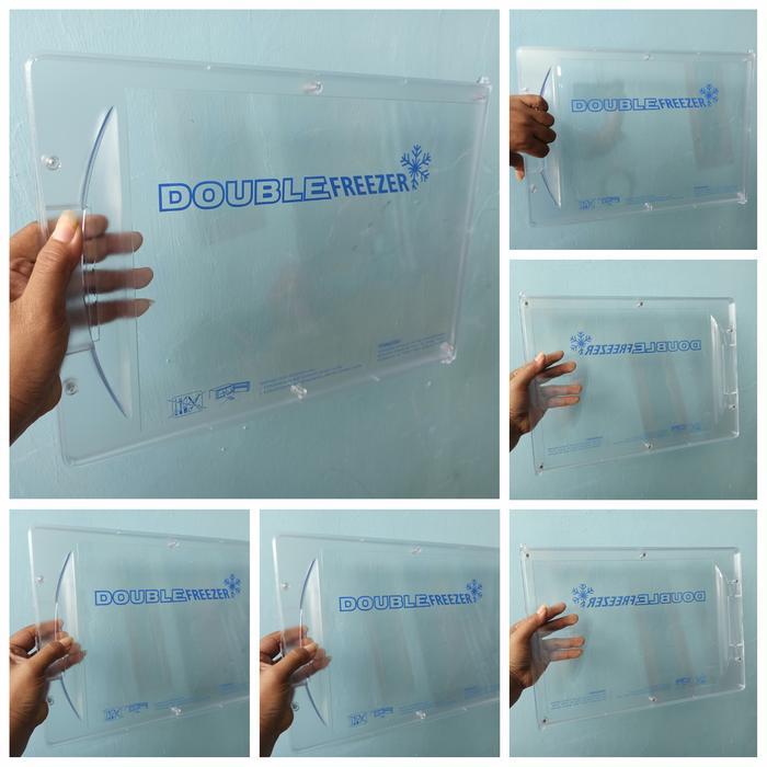 Tutup freezer kulkas SHARP original Double Freezer Mega Freezer
