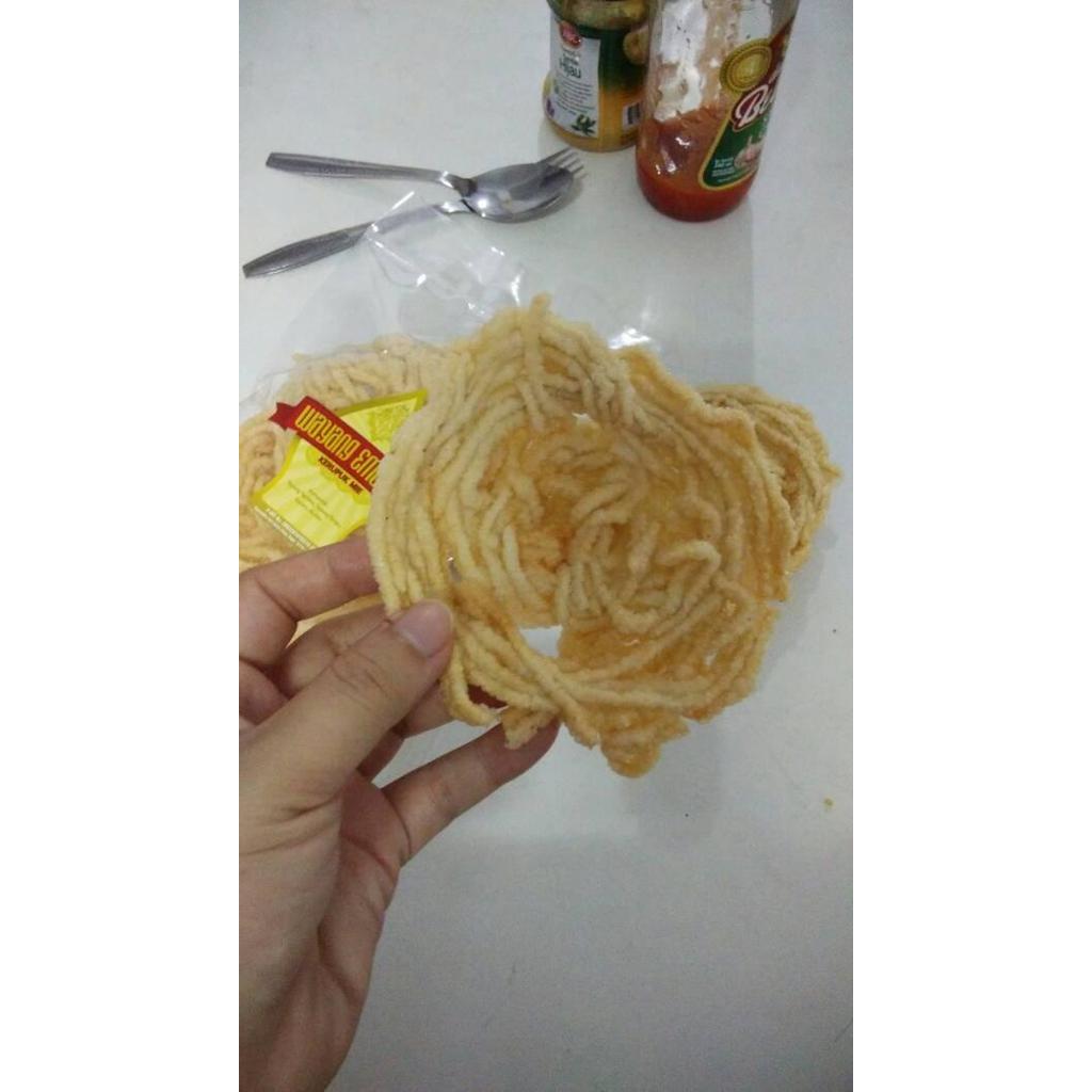 "New" Kerupuk Mie Bogor Wayang Emas 88 (matang)