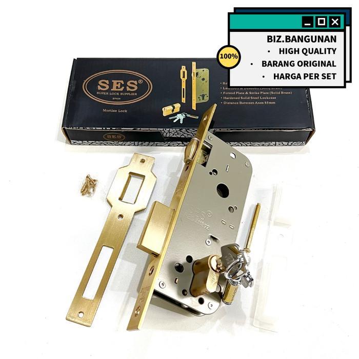 BODY PELOR SES 2036-40MM KUNING - KUNCI PINTU GANDA KUPU TARUNG