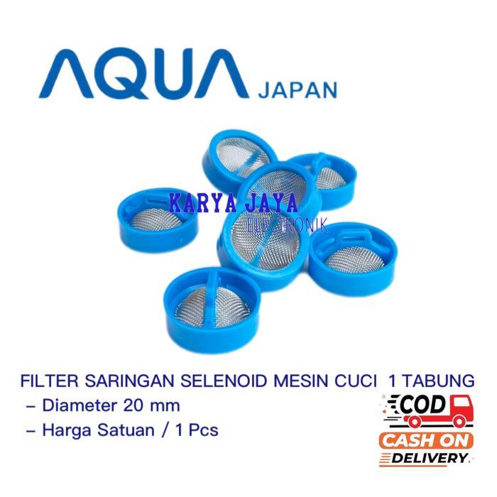 "New" Filter Saringan Selenoid Mesin Cuci AQua 1 Tabung Saringan Selenoid Mesin Cuci AQua