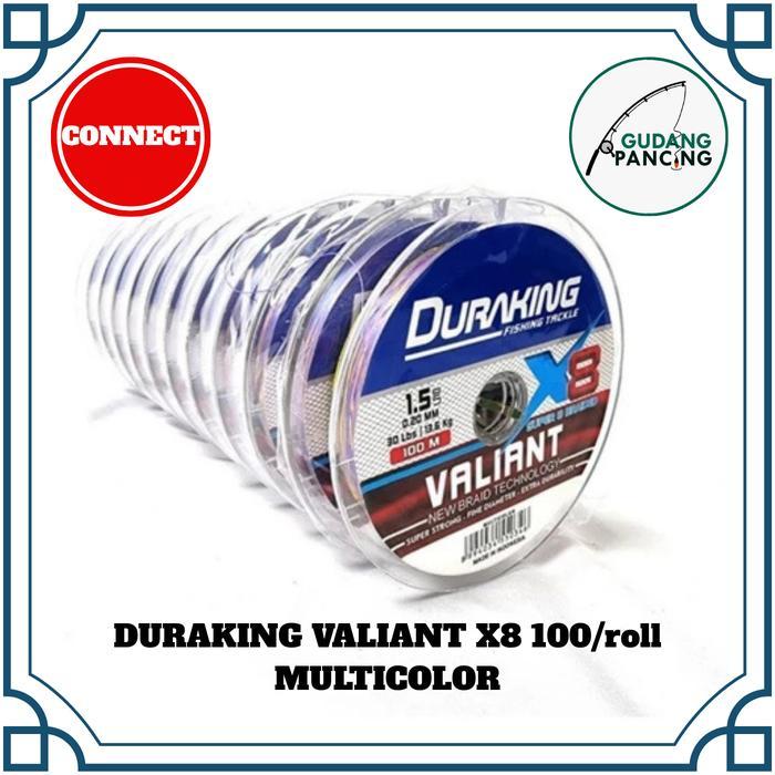Benang PE Duraking Valiant X8 PE 100M