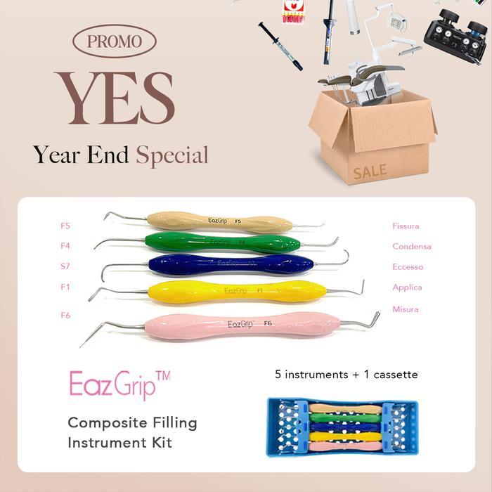 KLIK DENTAL EazGrip Composite Filling Instrument Kit
