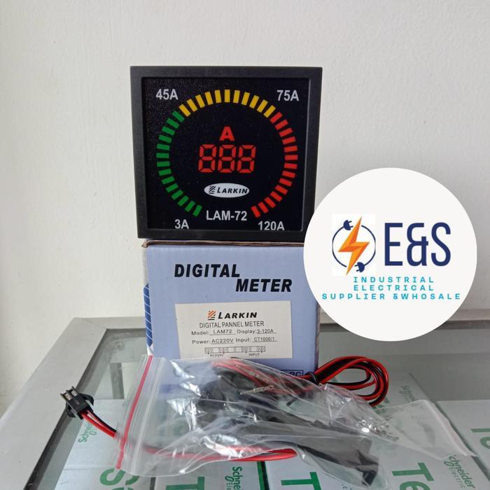 Digital Ampermeter Larkin Lam72 / Ammeter Lam 72 Larkin