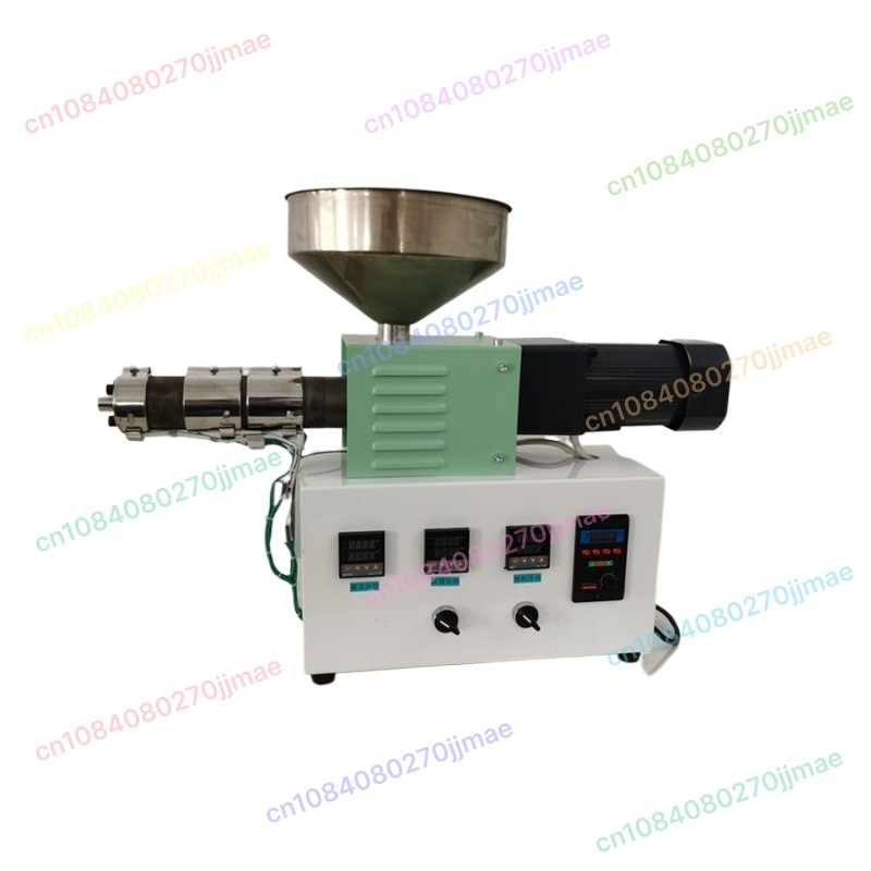 New SJ25 Desktop Mini Extruder, Single-Screw Lab Machine for PE/PVC Plastic Extrusion Testing