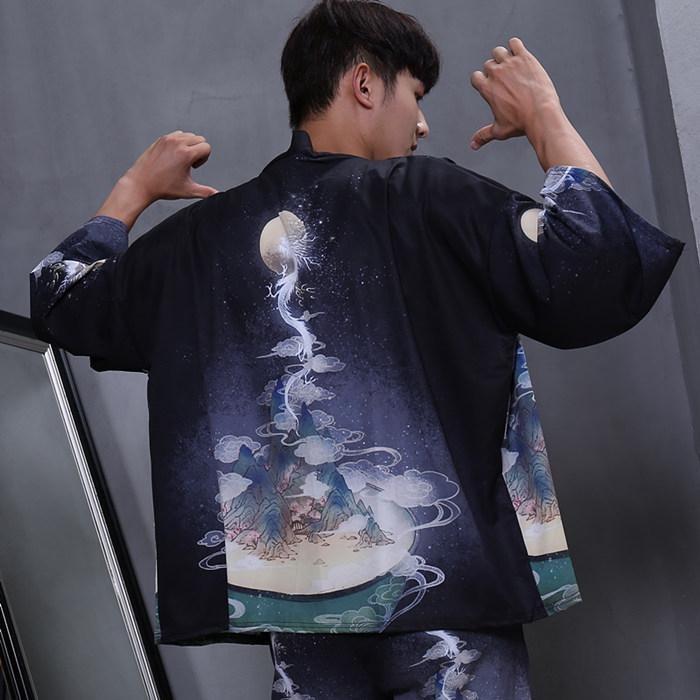 HAORI / OUTER / CARDIGAN / HAPPI / LOOSE KIMONO DRAGONN 17