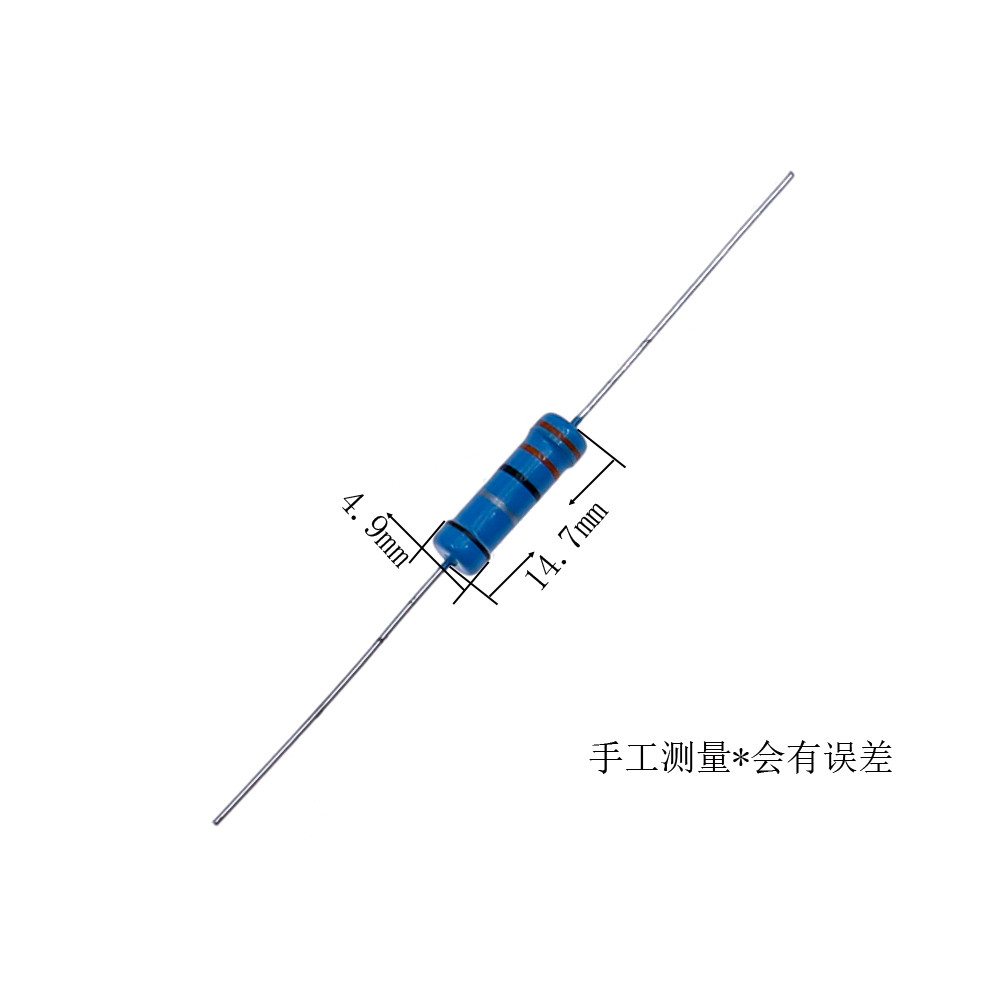 230pcs 23values 2W 1% Metal Film Resistor Assortment Kit Set 22 ohm - 1mohm 5 color rings resistor