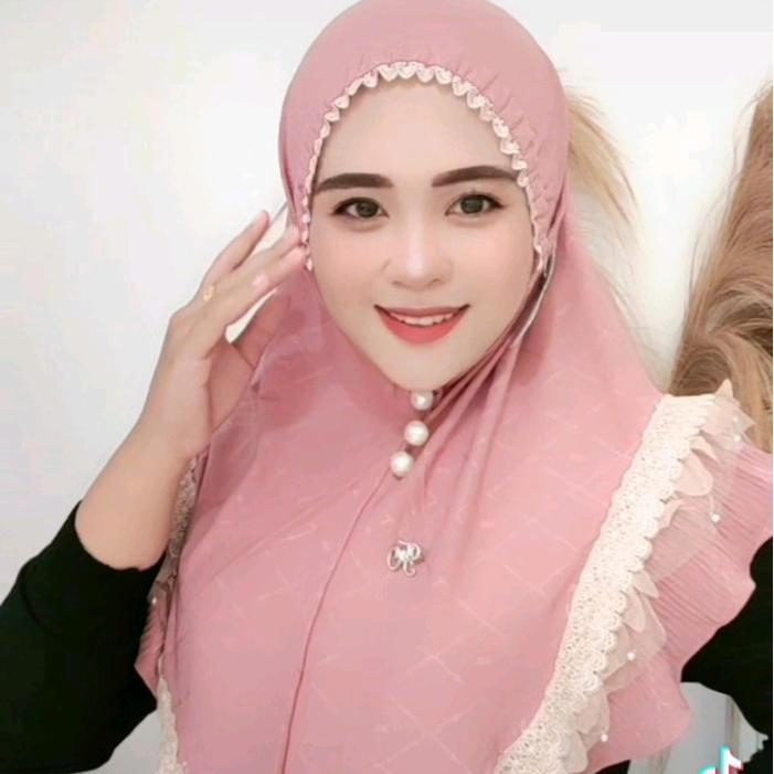 Sedia hijab fo RAISA kerut dahi