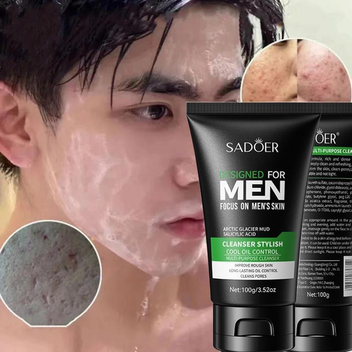 Pembersih Wajah Pria Pembersih Wajah Jerawat 100g Pembersih Wajah Pria Pemutih Wajah Pria Tungau