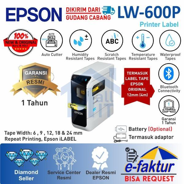 Printer Epson Lw-600P Epson Lw600P Label Printer