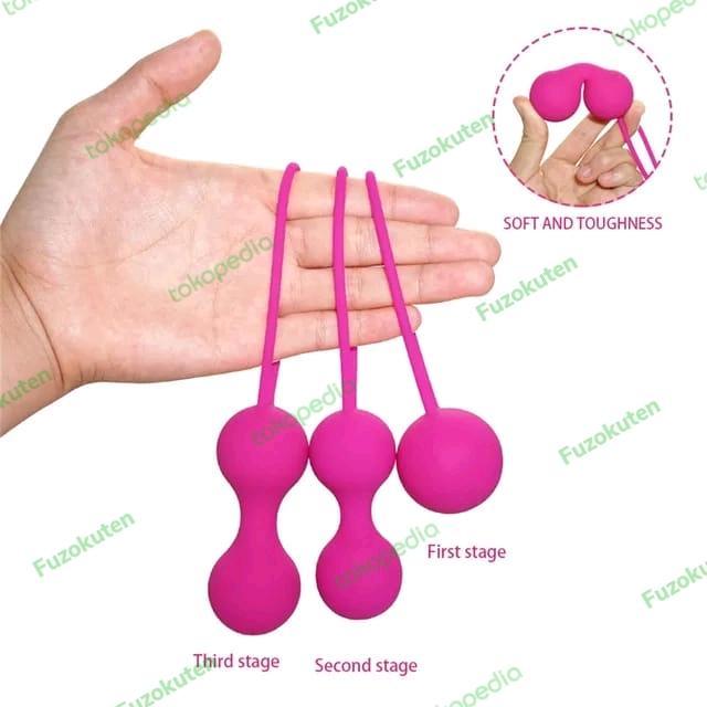Alat Senam Kegel Bola Kegel Yoga Kegel Ball isi 3 Bola