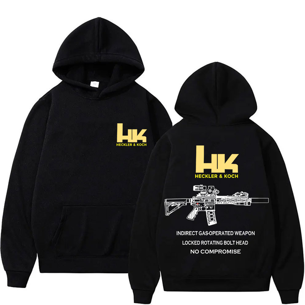 Heckler & Koch HK416 Graphic Hoodie Forward Observations Group Sweatshirt Men Women Fashion Retro