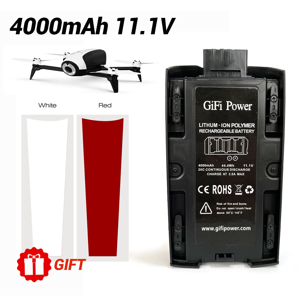 For Parrot Bebop2 Drone Battery 11.1V Rechargeable Li-po Batteries For Parrot Bebop 2 Drone