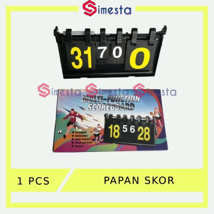 Papan Skor Multifungsi Score Board Papan Skor Badminton
