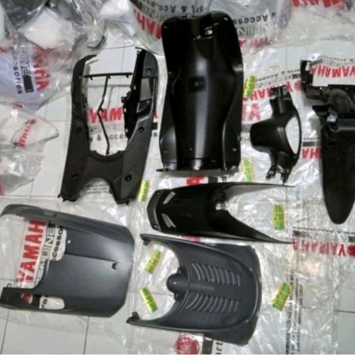 Body Kasar Mio Sporty Full Set Paru Kolong Abu-Abu Body Kasar Mio Sporty Original