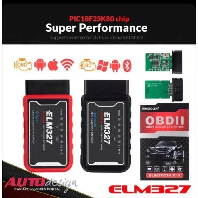 Original Chip /OBDII OBD2/ELM327 V1.5 / WIFI