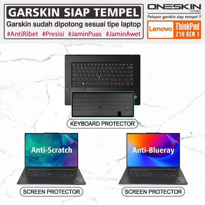 PROMO Garskin Laptop Keyboard Screen Protector Lenovo Thinkpad Z16 Gen 1 Tpu