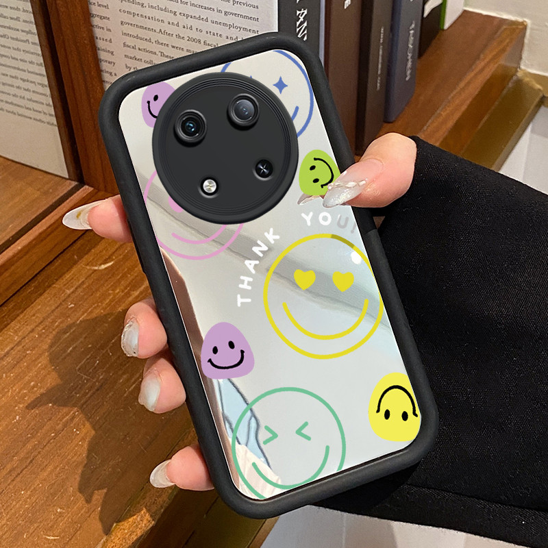 Casing Hp Untuk Itel Rs 4 P55 5G P65 A70 A80 S23 Case Casing Kematian Smile Emoji Tas Pola Kasus cer