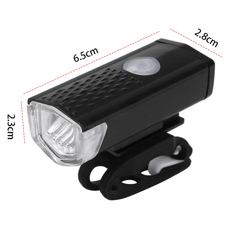 Bicycle Front & Rear Light Set Bicycle Head Light USB Rechargeable Bicycle Taillight Multi Light
