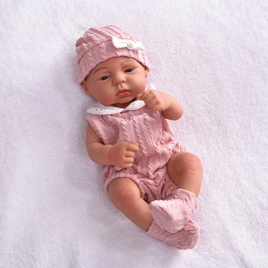 Doll Clothes for 40cm Born Baby Doll Sweater Clothes Dress Set for 16" 40cm Baby New Born Doll